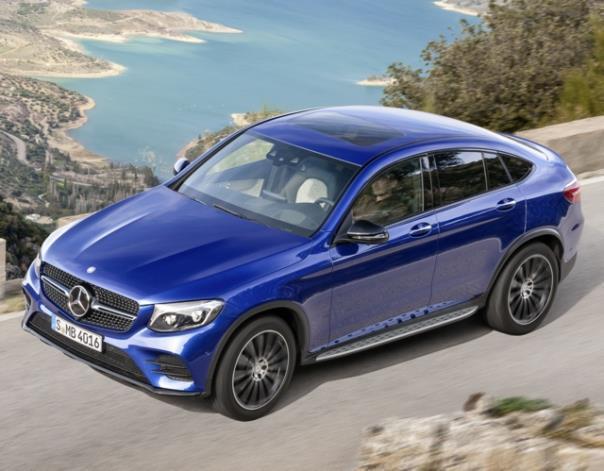 Mercedes-Benz GLC 4Matic Coupé.  Foto:Hersteller